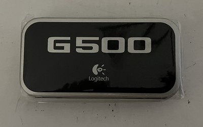 Brand New LOGITECH G500s Gaming Mouse Set of Weights With Tin