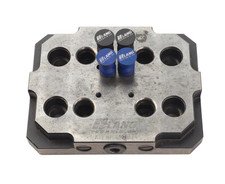 Lang Quick Point 52 Aufnahme Platte 45150 Original mech. Nullpunkt Spannsystem#2