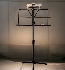 K KASONIC Music Stand, 2 in 1 Dual-Use Folding Sheet Music Stand  Desktop Book