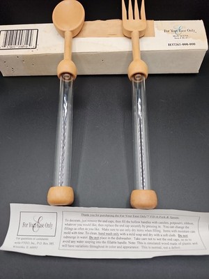 Salad Spoon Fork Serving Utensils Kitchenware Flatware For Your Ease Only NEW AA