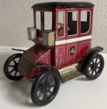 Vintage MT Modern Toys Working Lever Action Tin Car