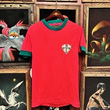 Vintage 1970s Athleta Portuguese #7 Football Soccer Jersey Shirt Size Medium