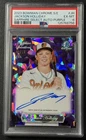 JACKSON HOLLIDAY PSA 6 2023 BOWMAN CHROME SAPPHIRE SELECTIONS AUTO PURPLE 2/10
