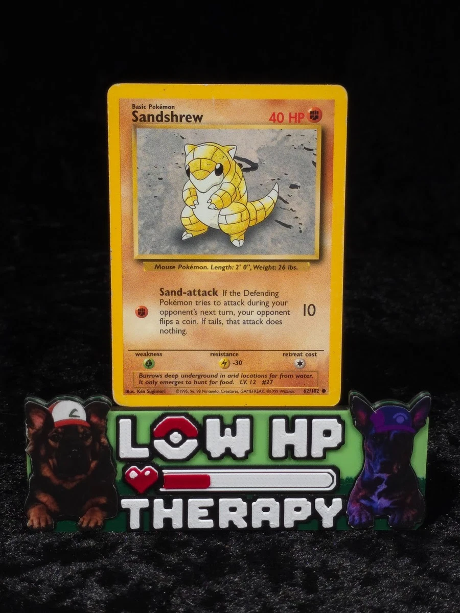 Sandshrew In Pokémon Individual Trading Cards for sale | eBay
