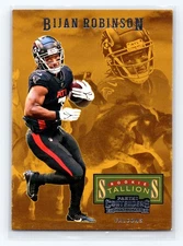 2023 Panini Contenders #10 Bijan Robinson Rookie Stallions
