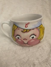 Vintage 2000 Campbell Soup Kid, Coffee/Soup Mug, Free Shipping 