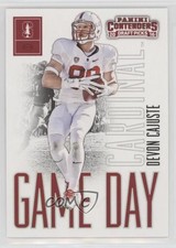 2016 Panini Contenders Draft Picks Game Day Tickets Devon Cajuste #41 8t5