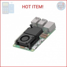 Argon Active Cooler for Raspberry Pi 5 Large Aluminum Heatsink and Raspberry P