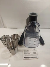 Pampered Chef Quick Prep Food Grater Slicer #100088 NICE!