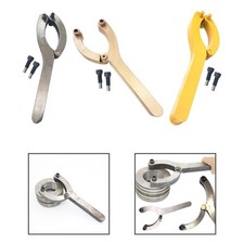 Adjustable Spanner Wrench Professional Heavy Duty Iron with Handle with Screws