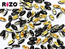 Czech Rizo Beads 2.5mm X 6.0mm - 25 grams