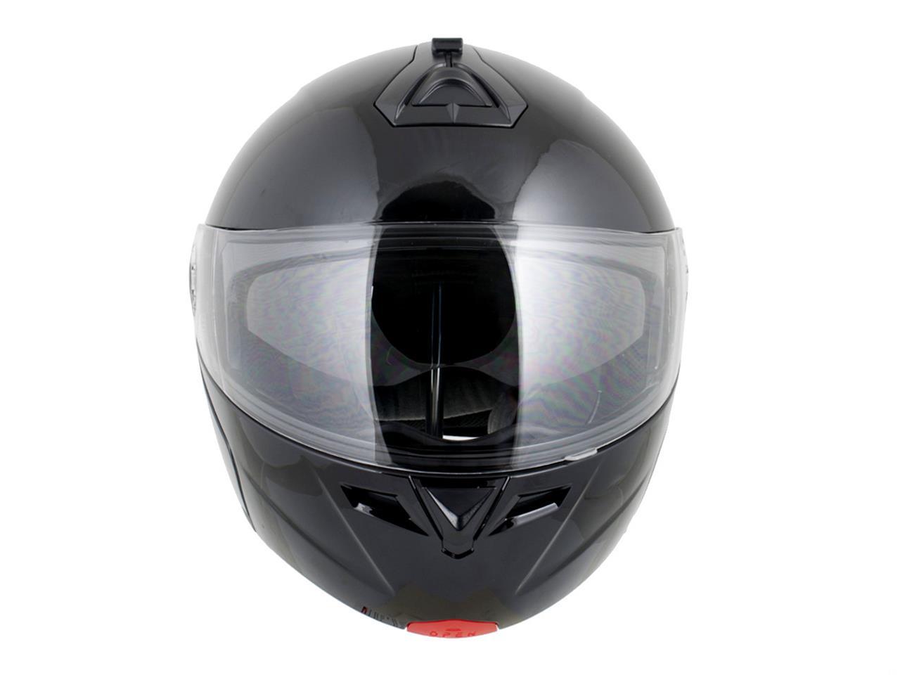 Casque modulable moto avec double visière et ventilation dynamique