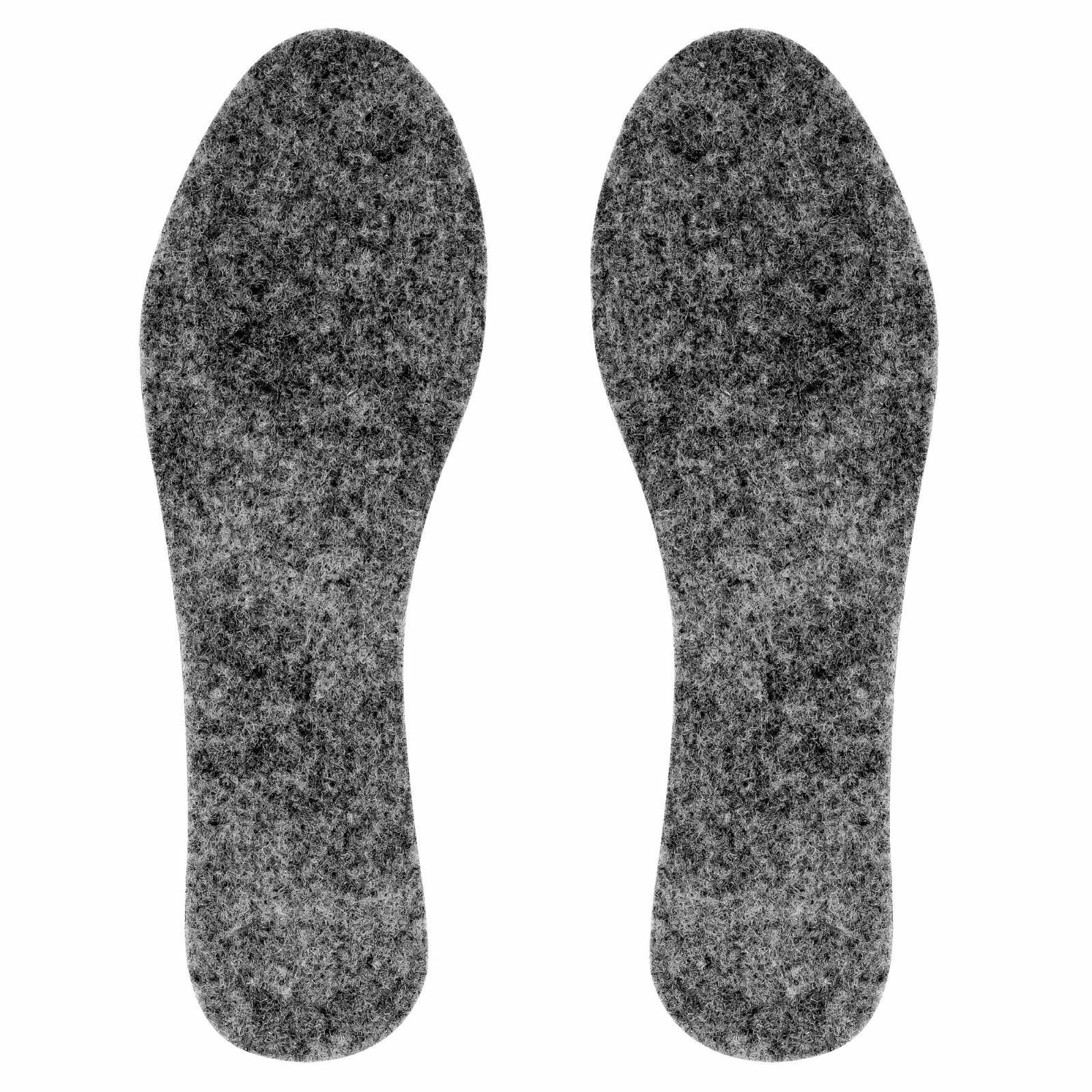 Warm INSOLES THICK FELT SHOES Iinner for Boots, Shoes Mens, Women