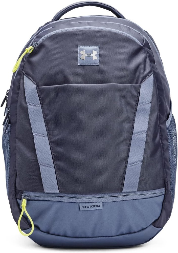 Under Armour Womens Hustle Storm Backpack Steel Purple B09JNBXFZX