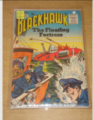 BLACKHAWK #93 VG+ (4.5) QUALITY COMICS ORIGIN OCTOBER 1955 **