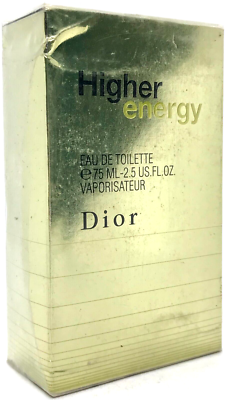 CHRISTIAN DIOR HIGHER ENERGY EAU DE TOILETTE SPRAY MEN 2.5 Oz / 75