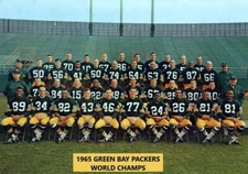 1965 WORLD CHAMPS GREEN BAY PACKERS TEAM BART STARR JIM TAYLOR AND MORE  8x10 1 