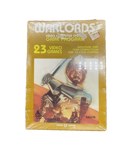 Replacement Atari 2600 Space Invaders Cartridge Label - Peel & Stick, Machine Cut 2 thumbnail image