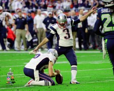  Stephen Gostkowski New England Patriots - 8x10 Photo with Protective Sleeve #13