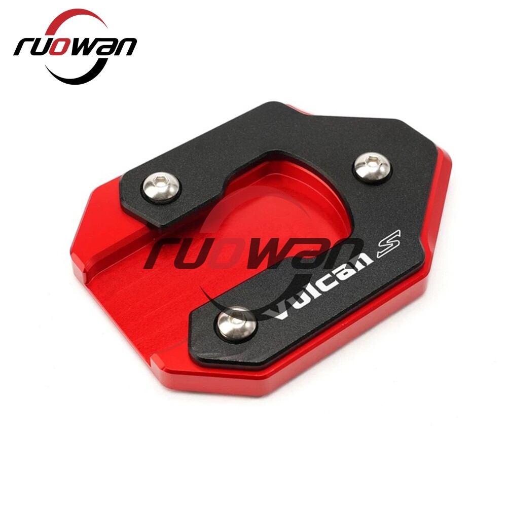 Akozon Plaque De Support Latéral De Pied Moto Béquille Extender Pad