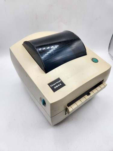 Zebra LP 2844 UPS Printer with Power Cable & Labels - Works fine