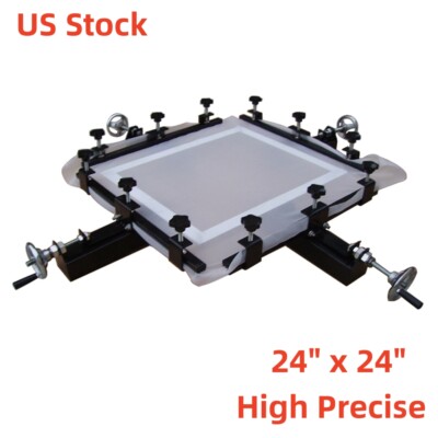 24'' x 24'' Manual Screen Stretching Machine Screen Printing Stretcher US Stock