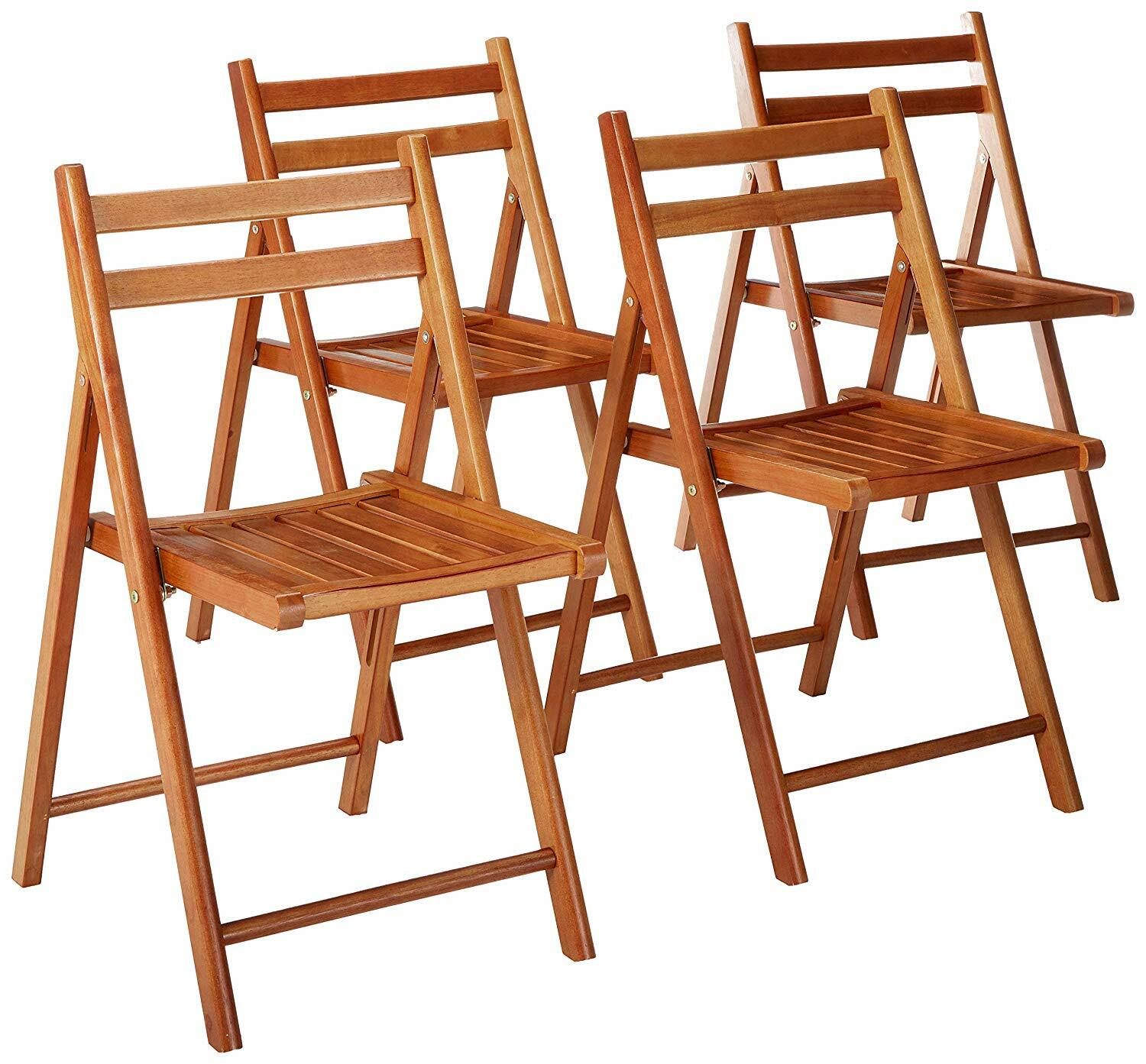 wood folding chairs target