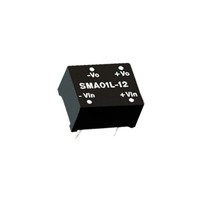 SMA01M-12 Wandler: Dc/Dc 1W Ueing: 10,8-13,2V 12VDC Iausg: 84Ma 1,7G Mean Well