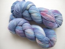 HAND DYED 100 WOOL yarn set, 2 skeins - 300gr 2 x 150 gr 
