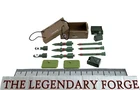 Gi Joe Ammo Dump Unit 1985 Vintage playset 100% Complete Outstanding Condition