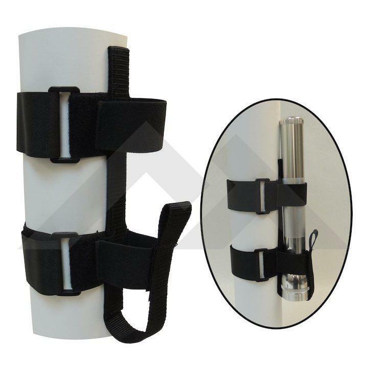 Porte-lampe torche universel en polymère rigide pour ceinturon de 50mm