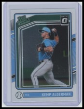 2024 Donruss Baseball #140 Kemp Alderman Optic Rated Prospects Miami Marlins