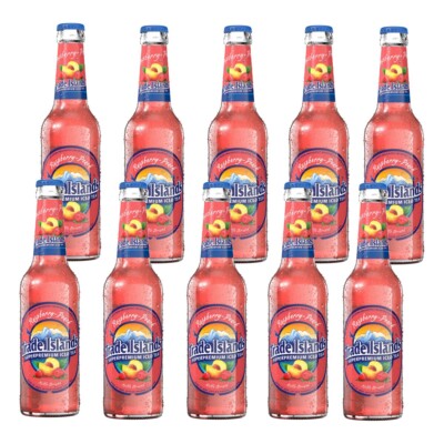 Trade Islands Iced Tea Raspberry-Peach 10 Flaschen je 0,33l inkl. Mehrweg Pfand