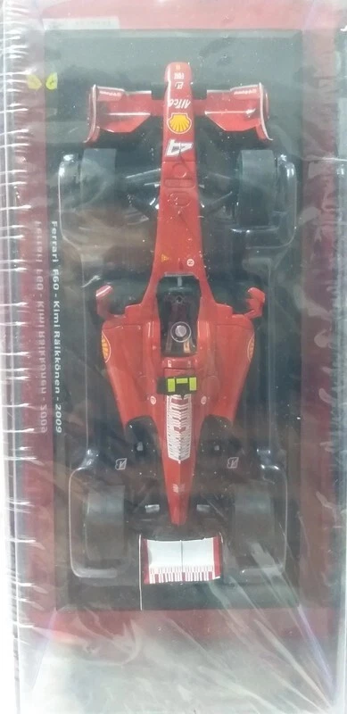 LE GRANDI FERRARI F1 Ferrari F60 di Kimi Räikkönen del 2009 IN SCALA 1:24 - Immagine 4 di 4