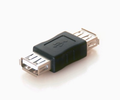 USB 2.0 Adapter Gender-Changer Typ A Buchse-Buchse Kupplung Verbinder Hi-Speed