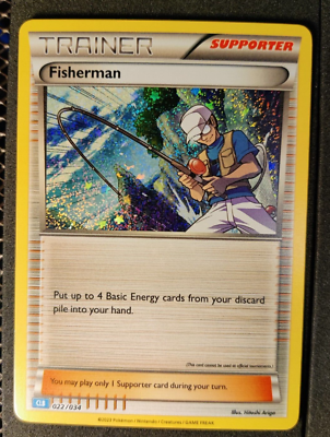 Pokemon Fisherman 022/034 Holo Pokemon Card Game Classic English New Promo Water Pokemon Fisherman 022/034 Holo Pokemon Card Game Classic English New Promo Water