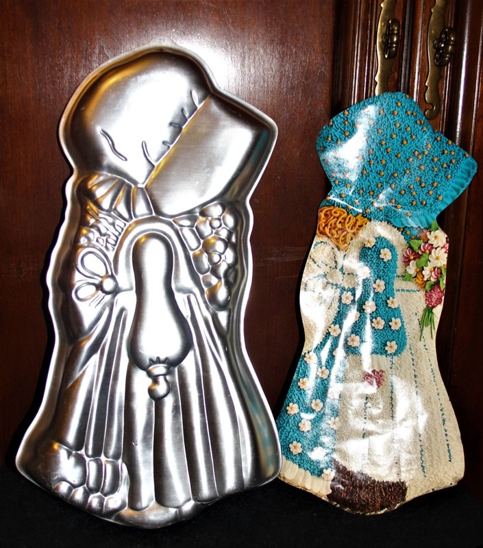 NEW Vtg WILTON Holly Hobbie CAKE PAN Jello Mold w/INSERT American Greetings 1975