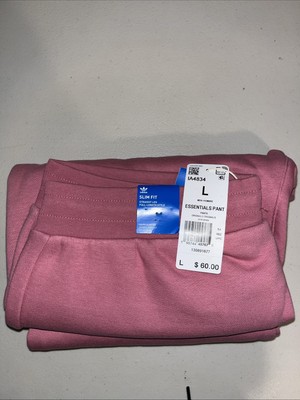 Men's Adidas Trefoil Essentials Pants, Style#IA4834, Size XL, Color Pink Strata