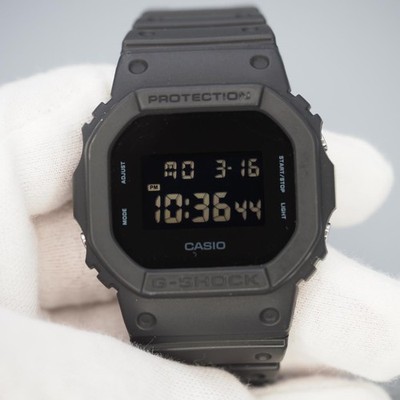 CASIO G SHOCK DW 5600BB New Battery Function Checked