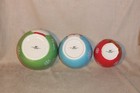 Set of 3 Ceramic Nesting Christmas Bowls - Boston Warehouse - Santa Snowman Deer — photo 7