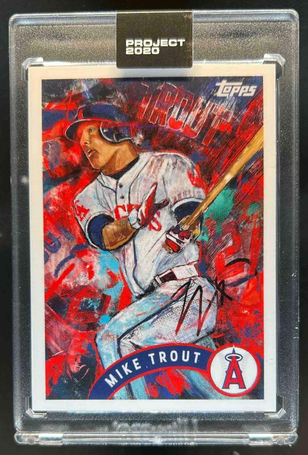 2020 Topps Project Mike Trout #35 Angels