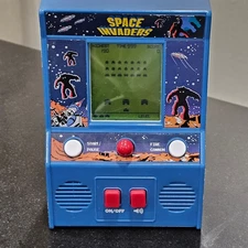 Space Invaders 2016 Handheld Classic Mini Arcade Game Basic Fun Taito Working