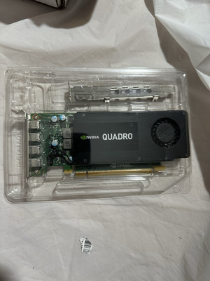 PNY NVIDIA Quadro K1200 4GB GDDR5 Graphics Card 4X Mini DisplayPort LOW B1
