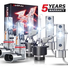 For Mazda Protege5 2002-2003 6x 9005 H7 H3 Led Headlight Fog Light Bulbs Kit