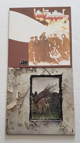 Led Zeppelin - II and IV, Reissue, Remastered 2014 180gm $5 Off Listed Price