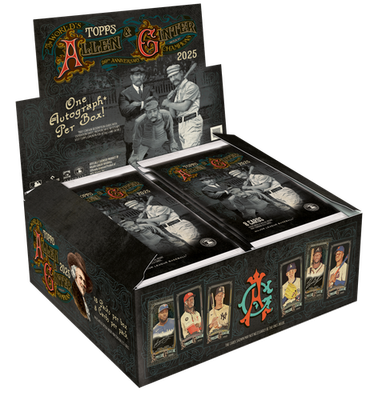 2025 TOPPS ALLEN & GINTER X HOBBY BOX (1 AUTO) MLB Baseball Brand