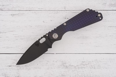 Mick Strider SnG   Black Flamed Monkey Edge FRAG Pattern   FFG Black 3V Blade