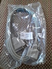 Serial Null Modem Cable 6FT DB9F DB25F