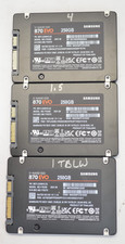 Lot of 3 Samsung 250GB V-NAND SSD 870 EVO 2.5...