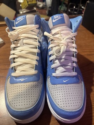 Nike Air Indee High Shoes Mens Size 13 Grey & Blue High Top 345211-041 Retro